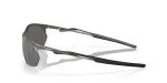 แว่นกันแดด Oakley OO4145 414502 มุมข้าง โลหะ Matte Gunmetal ขาแว่นยืดหยุ่น GEOFIT