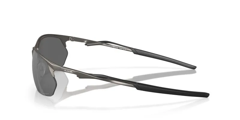 แว่นกันแดด Oakley OO4145 414502 มุมข้าง โลหะ Matte Gunmetal ขาแว่นยืดหยุ่น GEOFIT