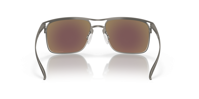 Oakley Holbrook TI OO6048-04 Matte Gunmetal Prizm Sapphire Polarized ด้านหลัง