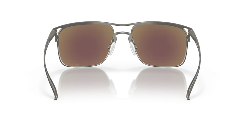 Oakley Holbrook TI OO6048-04 Matte Gunmetal Prizm Sapphire Polarized ด้านหลัง