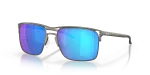 Oakley Holbrook TI OO6048-04 Matte Gunmetal Prizm Sapphire Polarized มุมเฉียง