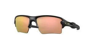 Oakley OO9188 9188B3 แว่นกันแดดดำด้าน Prizm Rose Gold Polarized ทรงสปอร์ต