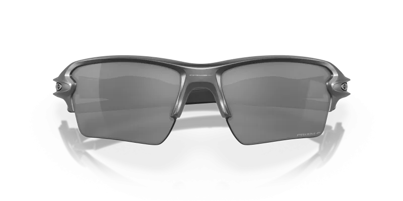 Oakley Flak 2.0 XL OO9188-F8 Steel Prizm Black Polarized ระยะใกล้