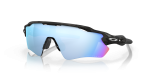 Oakley Radar EV Path OO9208-C0 Matte Black Camo Prizm Deep Water Polarized มุมเฉียง