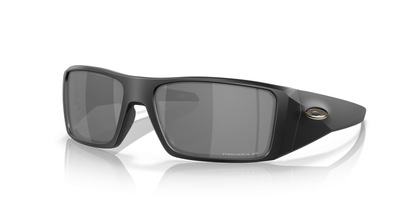 Oakley Heliostat OO9231-02 Matte Black Prizm Black Polarized มุมเฉียง