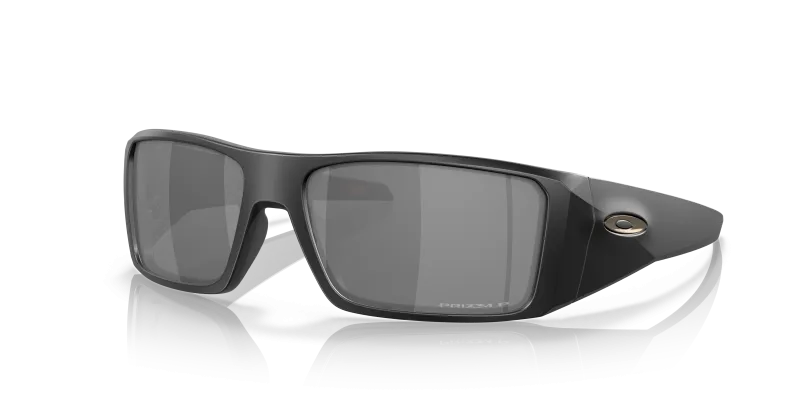 Oakley Heliostat OO9231-02 Matte Black Prizm Black Polarized มุมเฉียง
