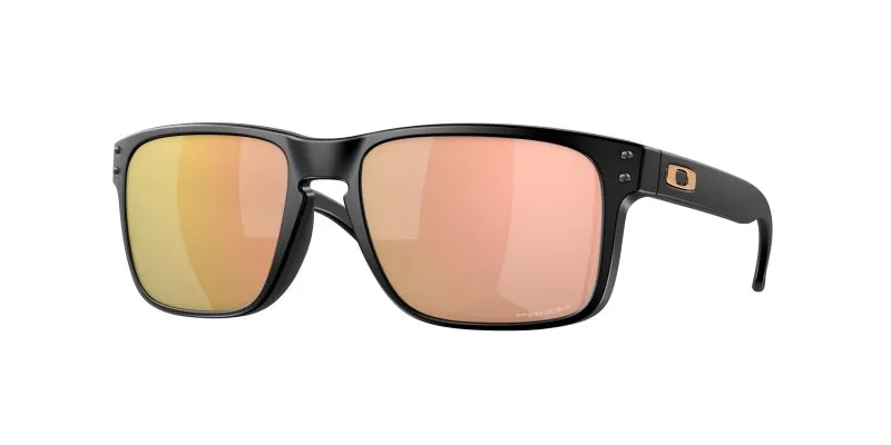 แว่นกันแดด Oakley Holbrook OO9244-49 Matte Black Prizm Rose Gold แว่นกันแดด Oakley Holbrook OO9244-49 Matte Black Prizm Rose Gold