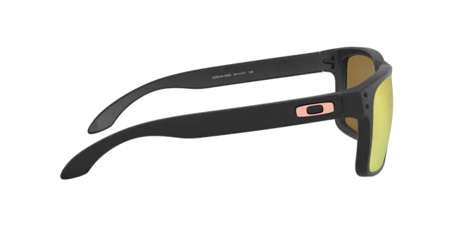 Oakley Holbrook OO9244-49 Matte Black Prizm Rose Gold มุมเฉียง
