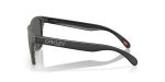แว่นกันแดด Oakley OO9245 9245E6 มุมข้าง หน้ากรอบสีลายนิ้วมือหมึกเทาด้าน ขาแว่นดำด้าน