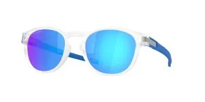 Oakley OO9265 926576 แว่นกันแดดกรอบใสด้านเลนส์ Prizm Sapphire สำหรับผู้ชาย