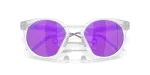 Oakley HSTN Metal OO9279-02 Matte Clear Prizm Violet ระยะใกล้