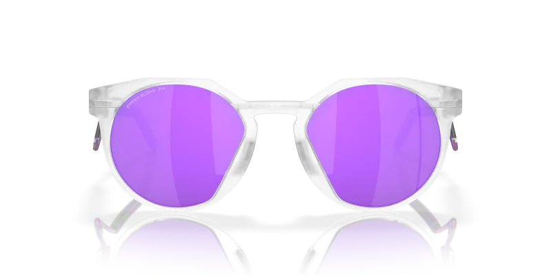 Oakley HSTN Metal OO9279-02 Matte Clear Prizm Violet ด้านหน้า