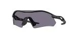 Oakley Radar Plate 949506 แว่นกันแดดทรงชีลด์ครึ่งขอบ กรอบ O Matter ดำด้าน เลนส์ Prizm สำหรับผู้ชาย