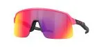 Oakley OO9496 949614 แว่นกันแดดทรงสี่เหลี่ยมครึ่งขอบสีชมพูขัดเงา เลนส์ Prizm Road สำหรับผู้ชาย