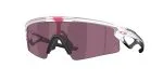 Oakley OO9531 953110 แว่นกันแดดทรงชีลด์ Sphaera Strike Giro d'Italia กรอบใสด้าน เลนส์ Prizm Road Black สำหรับผู้ชาย