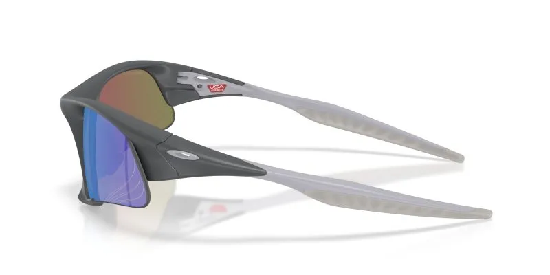 แว่นกันแดด Oakley OO9532 953202 มุมข้าง ทรงชีลด์สปอร์ต Suture Jacket Prizm Sapphire Polarized