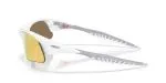 แว่นกันแดด Oakley OO9532 953203 มุมข้าง ทรงชีลด์ Suture Jacket ขาแว่น Matte Fog