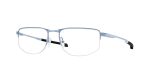 Oakley OX3035 303503 แว่นสายตาเงินขัดเงา Stonewash Addams 0.5 สำหรับผู้ชาย