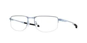 Oakley OX3035-03 แว่นสายตาเงินขัดเงา Stonewash Addams 0.5 สำหรับผู้ชาย