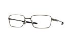 Oakley OX3036 303604 แว่นสายตาทรงสี่เหลี่ยม Foil RQ กรอบโลหะ Satin Lead ผิวด้านสำหรับผู้ชาย