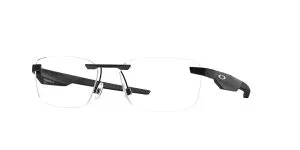 Oakley OX3126-01 แว่นสายตาดำซาติน Steakhouse 1.0 ไร้ขอบ Unisex