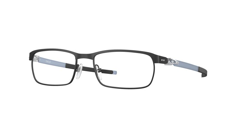 Oakley OX3184 318414 แว่นสายตาหน้ากรอบสีดำแบบผง ขาแว่นMatte Stonewash สำหรับผู้ชาย