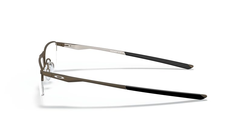 แว่นสายตา Oakley OX3218 321808 มุมข้าง Half Rim Satin Lead Chrome