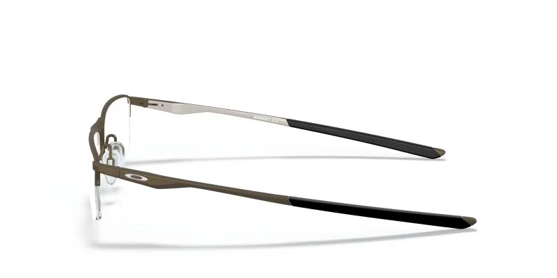 แว่นสายตา Oakley OX3218-08 มุมข้าง Half Rim Satin Lead Chrome