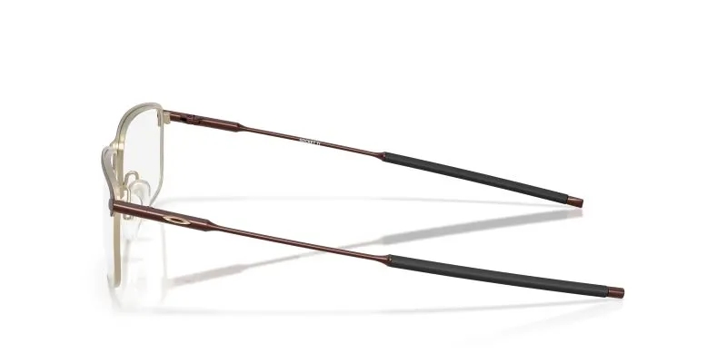 แว่นสายตา Oakley OX5019-05 มุมข้าง ไทเทเนียม Satin Grenache Three-Point Fit