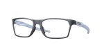 Oakley OX8032 803208 แว่นสายตาหน้ากรอบเหล็กสีน้ำเงินด้าน ขาแว่นMatte Stonewash สำหรับผู้ชาย