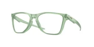 Oakley OX8058-05 แว่นสายตาสีหยกโปร่งใสแบบขัดเงา สำหรับผู้ชาย