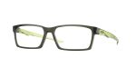 Oakley OX8060 806008 แว่นสายตาหน้ากรอบMatte Olive Ink ขาแว่นสีเฟิร์นโปร่งใสขัดเงา สำหรับผู้ชาย