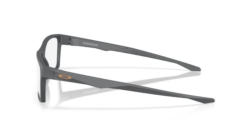 แว่นสายตา Oakley OX8060-10 มุมข้าง โลโก้ Oakley บนขาแว่น