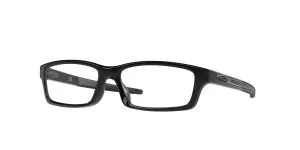 Oakley OX8111-01 แว่นสายตา Crosslink Youth ดำขัดเงา Polished Black Ink สำหรับผู้ชาย