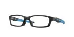 Oakley OX8118-01 แว่นสายตา Crosslink ดำด้านขาฟ้าคราม Satin Black สำหรับผู้ชาย Oakley OX8118-01 แว่นสายตา Crosslink ดำด้านขาฟ้าคราม Satin Black สำหรับผู้ชาย
