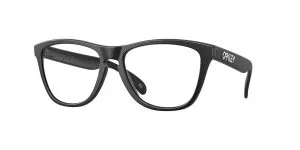 Oakley OX8137A-03 แว่นสายตา Frogskins RX A ดำด้าน Matte Black สำหรับผู้ชาย