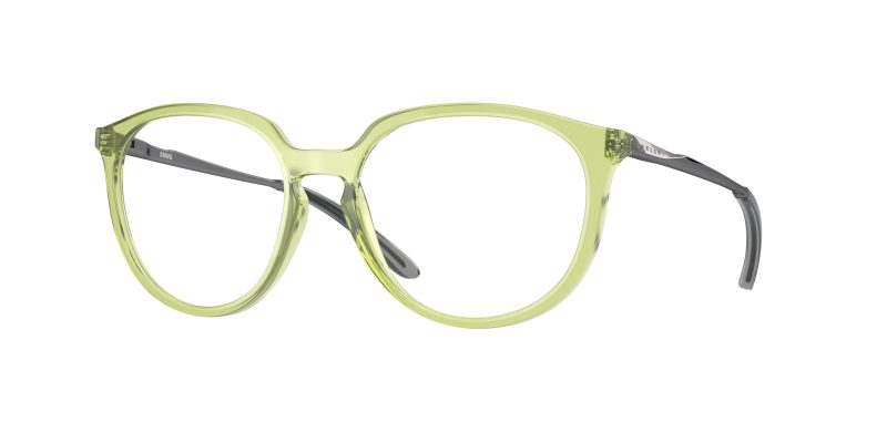 Oakley OX8150 815006 แว่นสายตาหน้ากรอบสีเฟิร์นโปร่งใสขัดเงา ขาแว่นกันเมทัล สำหรับผู้หญิง
