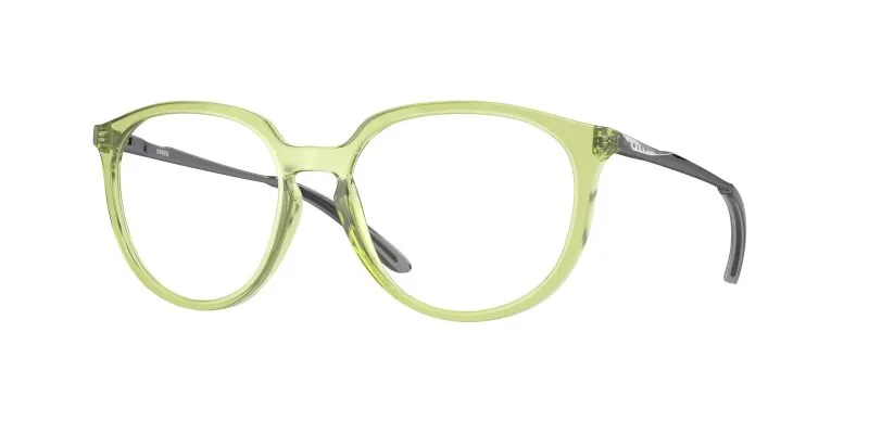 Oakley OX8150-06 แว่นสายตาหน้ากรอบสีเฟิร์นโปร่งใสขัดเงา ขาแว่นกันเมทัล สำหรับผู้หญิง Oakley OX8150-06 แว่นสายตาหน้ากรอบสีเฟิร์นโปร่งใสขัดเงา ขาแว่นกันเมทัล สำหรับผู้หญิง