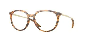 Oakley OX8150-07 แว่นสายตาหน้ากรอบสีเต่าจินเจอร์ด้าน ขาแว่นSatin Light Gold สำหรับผู้หญิง