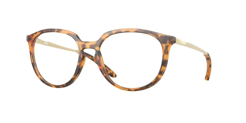 Oakley OX8150-07 แว่นสายตาหน้ากรอบสีเต่าจินเจอร์ด้าน ขาแว่นSatin Light Gold สำหรับผู้หญิง Oakley OX8150-07 แว่นสายตาหน้ากรอบสีเต่าจินเจอร์ด้าน ขาแว่นSatin Light Gold สำหรับผู้หญิง