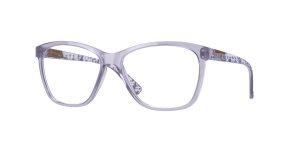 Oakley OX8155 815510 แว่นสายตาสีไลแลคเงาโปร่งใส สำหรับผู้หญิง