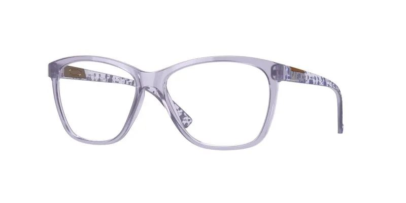 Oakley OX8155-10 แว่นสายตาสีไลแลคเงาโปร่งใส สำหรับผู้หญิง Oakley OX8155-10 แว่นสายตาสีไลแลคเงาโปร่งใส สำหรับผู้หญิง