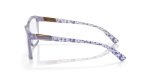 แว่นสายตา Oakley OX8155 815510 มุมข้าง สีไลแลคเงาโปร่งใส