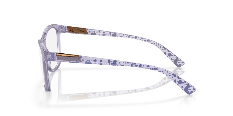 แว่นสายตา Oakley OX8155 815510 มุมข้าง สีไลแลคเงาโปร่งใส