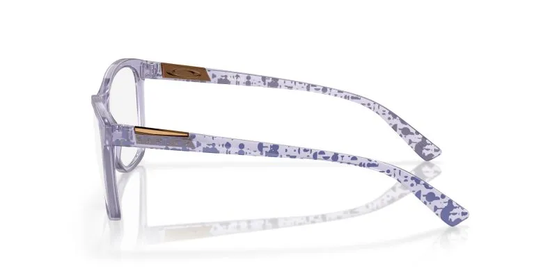 แว่นสายตา Oakley OX8155-10 มุมข้าง สีไลแลคเงาโปร่งใส