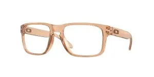 Oakley OX8156-14 แว่นสายตาหน้ากรอบPolished Transparent Sepia ขาแว่นPolished Translucent Sepia สำหรับผู้ชาย