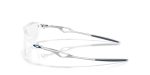 แว่นสายตา Oakley OX8203 820303 มุมข้าง หน้ากรอบPolished Clear ขาแว่นSatin Chrome