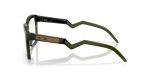 แว่นสายตา Oakley OX8208 820803 มุมข้าง ทรง Square HSTN SQ RX วัสดุ O Matter