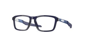 Oakley OY8023 802304 แว่นสายตาน้ำเงินไอซ์ขัดเงา Quad Out สำหรับเด็ก