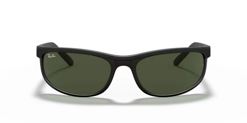 Ray-Ban RB2027 W1847 Predator 2 แว่นกันแดดสีดำด้าน เลนส์ G-15 สำหรับผู้ชาย